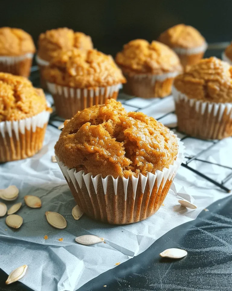 Healthy Greek Yogurt Pumpkin Muffins
