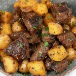 Garlic Butter Steak and Potatoes