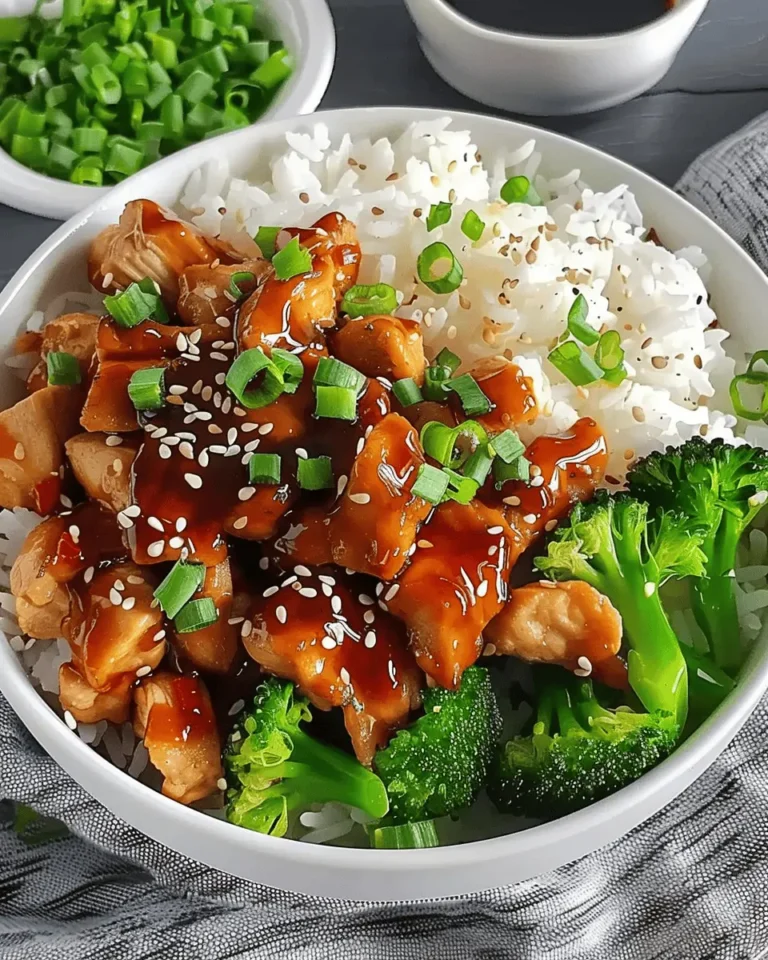 The Best Teriyaki Chicken Rice Bowl