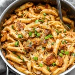 One Pot Creamy Cajun Chicken Pasta