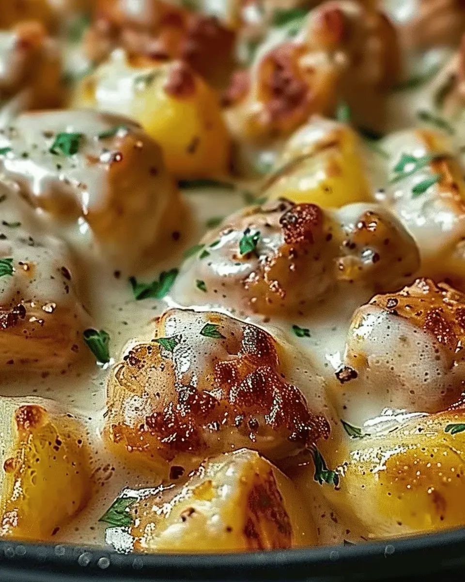 Garlic Parmesan Crockpot Chicken and Potatoes: The Best Comfort Dish
