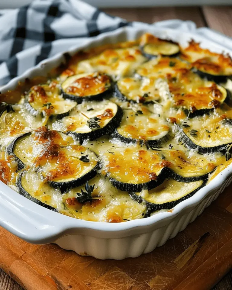 Easy Cheesy Zucchini Bake Recipe