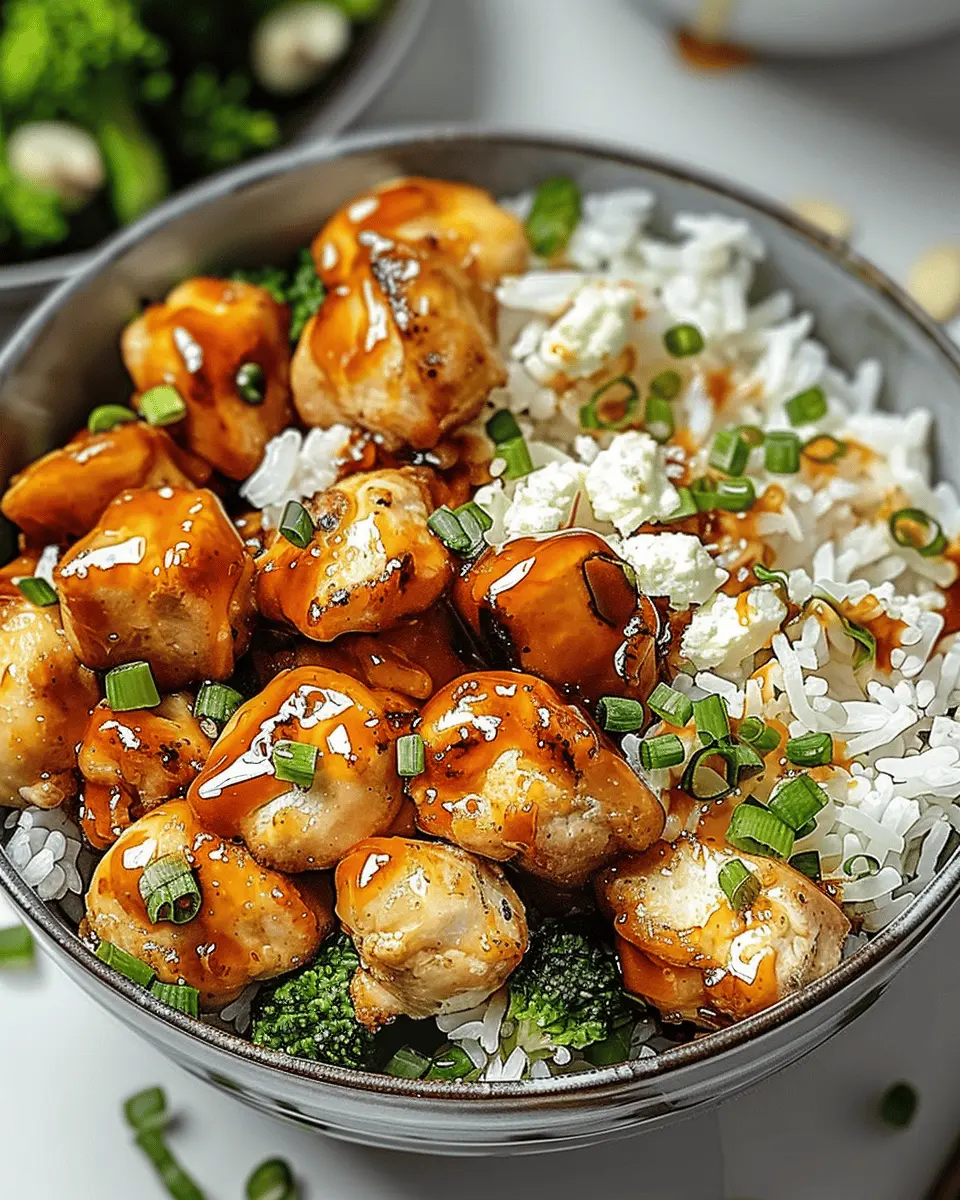 Hot Honey Chicken Bowl: A Juicy Twist on Comfort Food