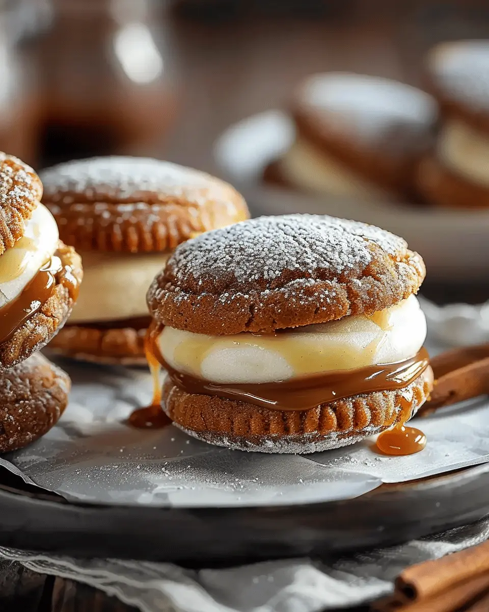 Apple Cider Whoopie Pie Cookies: Indulgent Caramel Treats to Savor