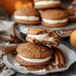 Apple Cider Whoopie Pies – Soft Spiced Cookies With Creamy Filling For Fall