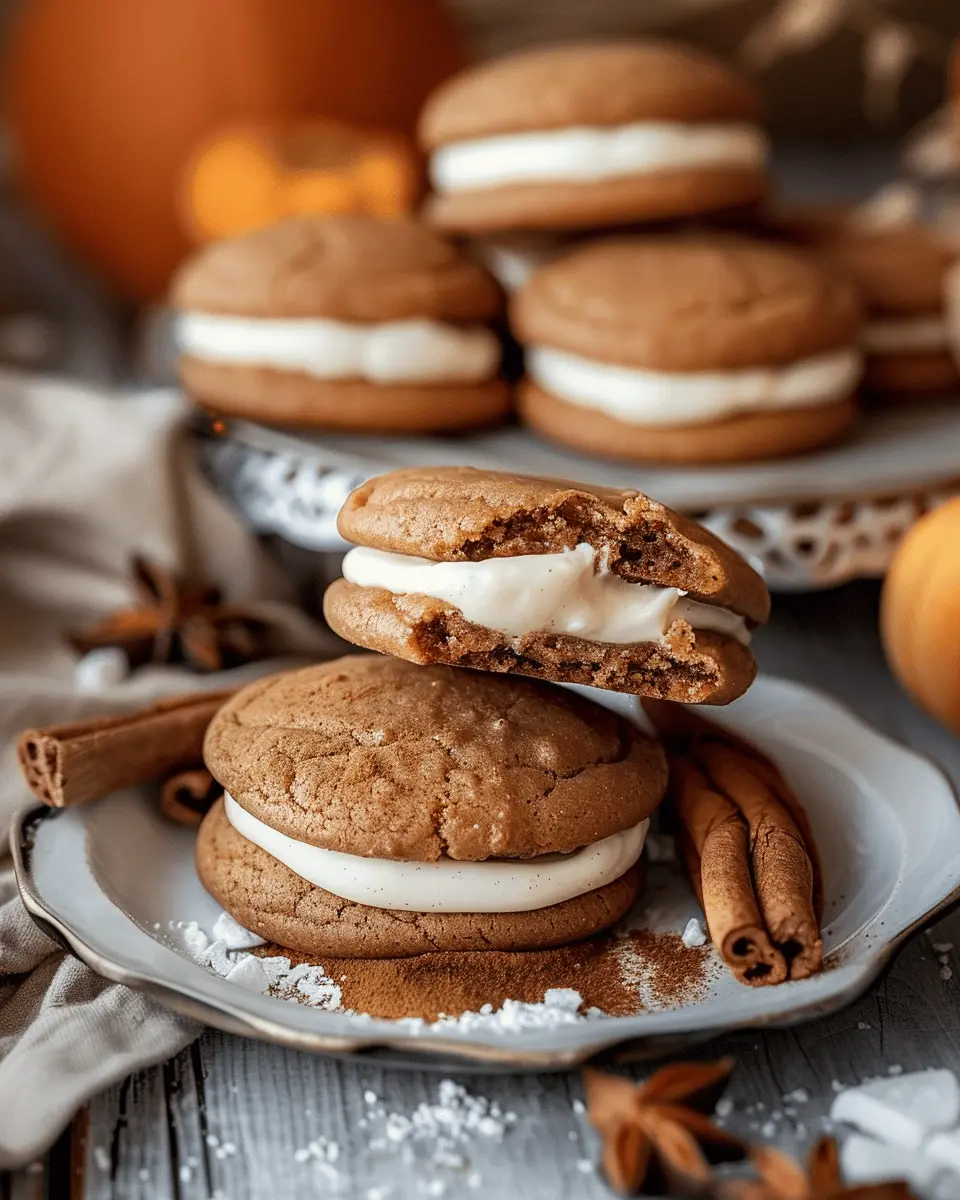 Apple Cider Whoopie Pies: Indulgent Soft Spiced Cookies for Fall