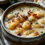 Bacon Cheddar Gnocchi Soup – A Rich and Creamy Comfort Meal