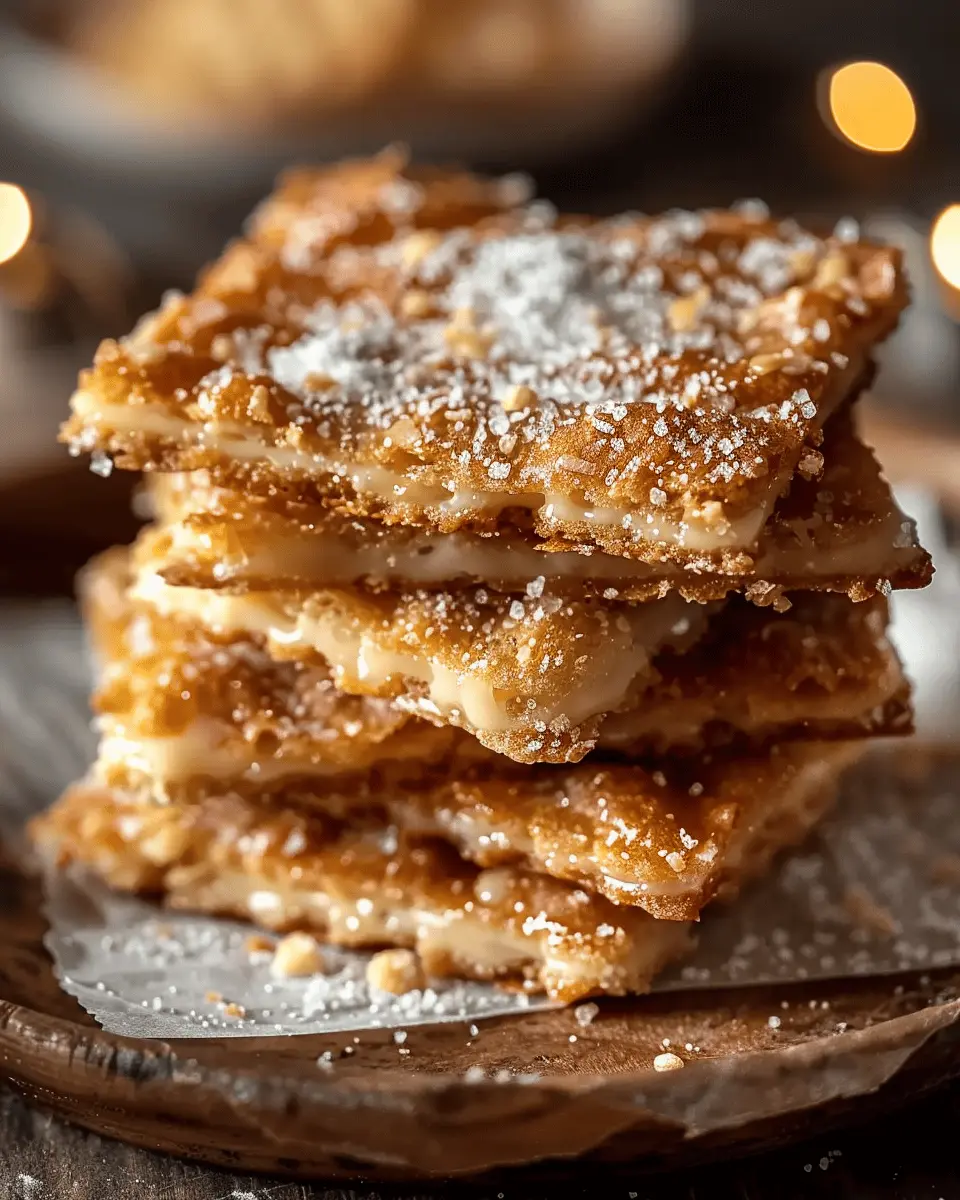 Churro Saltine Toffee: An Indulgent Sweet and Crunchy Treat
