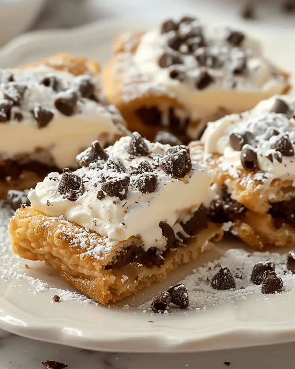 Classic Cannoli Squares: Indulgent Treats That Wow Your Taste Buds