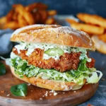 Crispy Chicken Caesar Sandwich