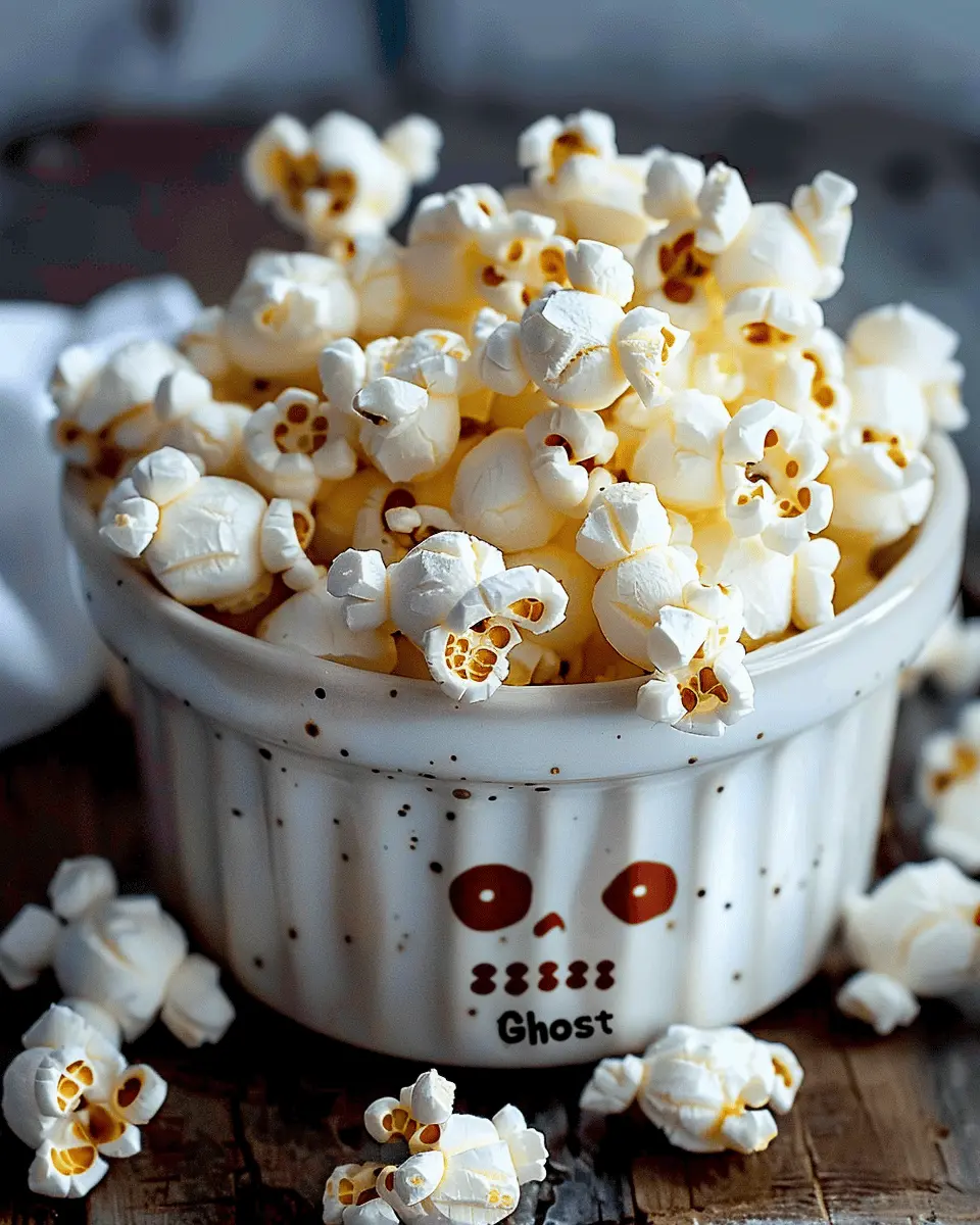 Ghost Popcorn: A Spooky Yet Indulgent Treat for Movie Nights