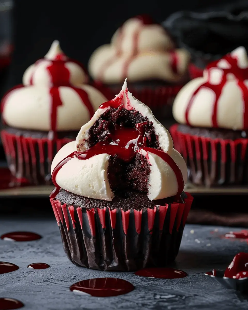Halloween Vampire Bite Cupcakes: Easy and Indulgent Treats for Spooky Fun