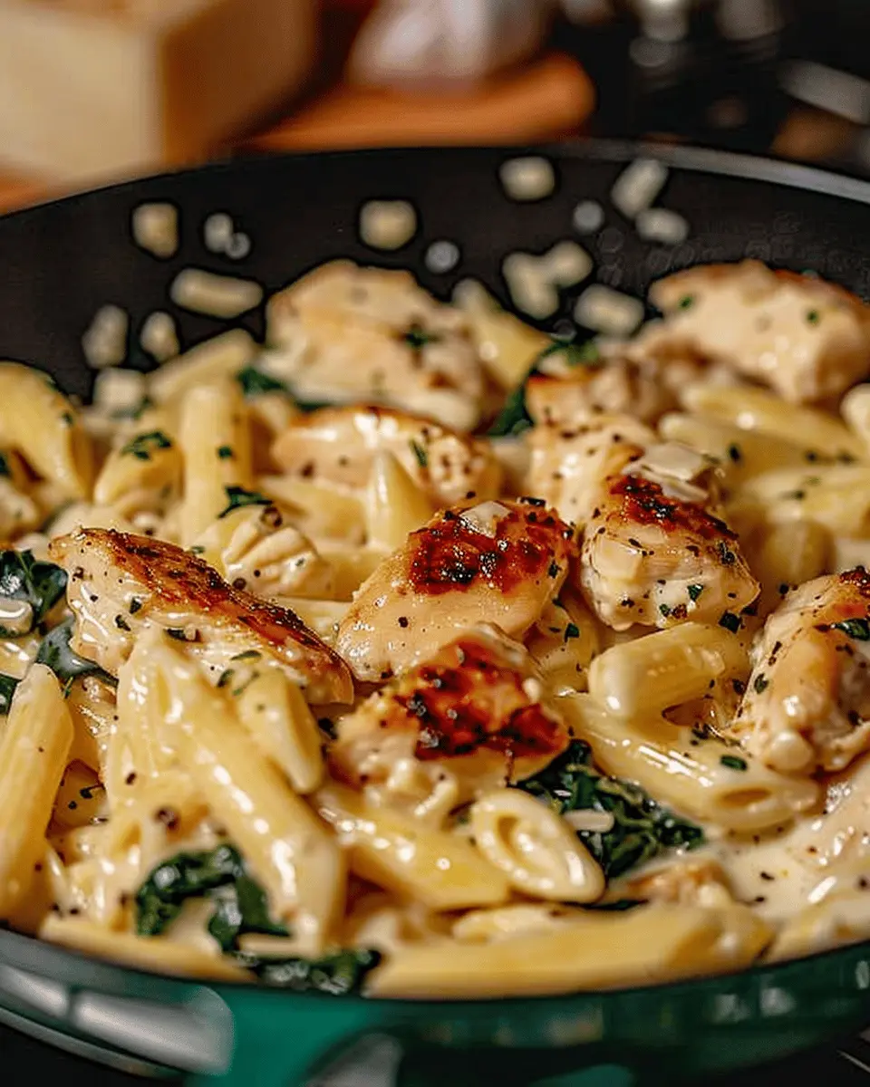 Healthy Garlic Parmesan Chicken Pasta Recipe for a Guilt-Free Feast