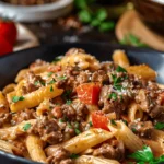 High Protein Creamy Beef Pasta Recipe for Quick Weeknight Dinners