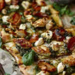 Pesto Chicken Flatbread: A Delicious and Easy Recipe for Dinner