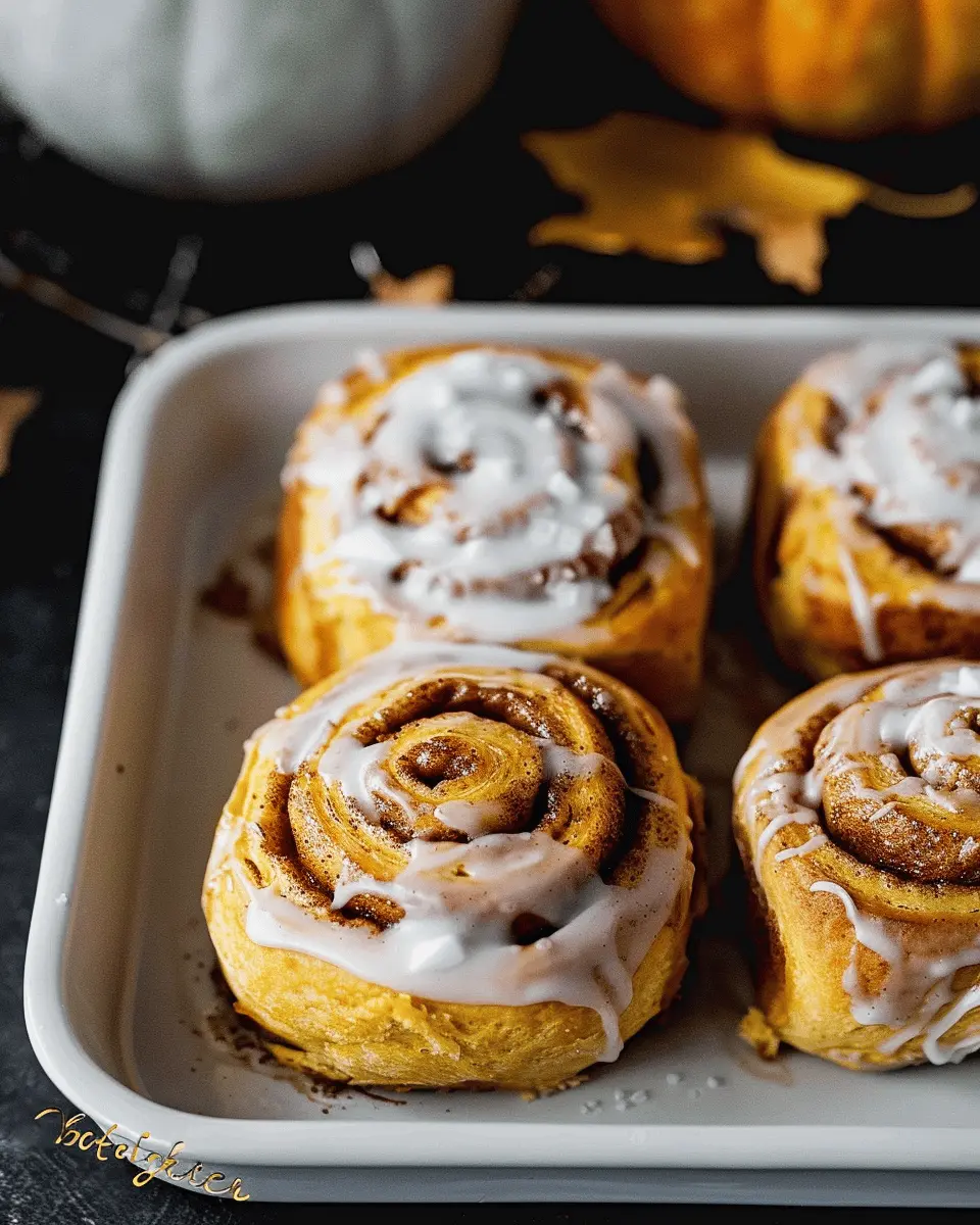 Pumpkin Cinnamon Rolls: Easy Homemade Indulgence for Fall