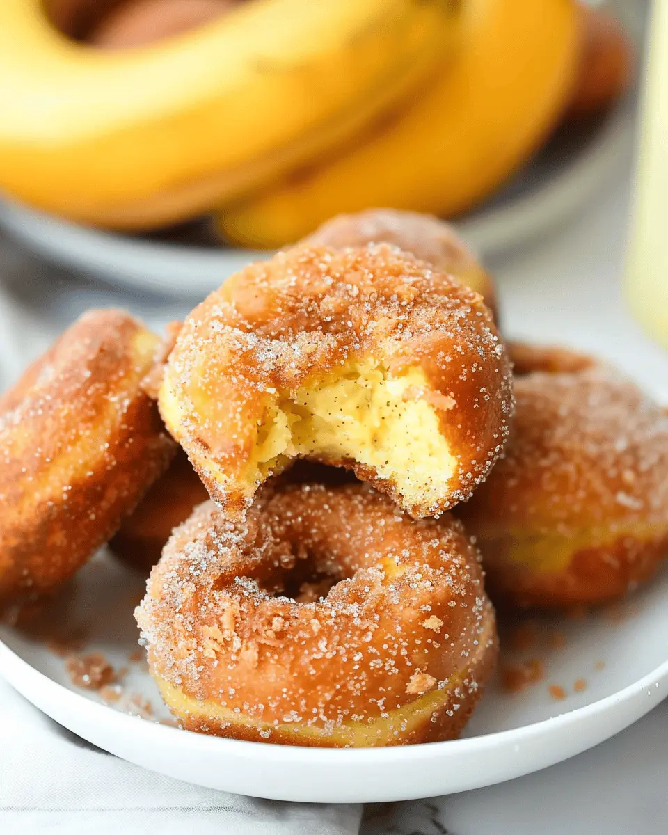 2-Ingredient Banana Donut Holes: Easy, Delicious & Guilt-Free Treats