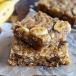 Banana Oatmeal Bars