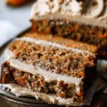 Healthier Carrot Cake Banana Bread with Cinnamon Cream Cheese Frosting