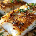 Garlic Parmesan Crusted Halibut: 15-Minute Baked Perfection