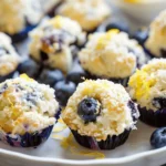 Blueberry and Lemon Zest Cottage Cheese Bites – Healthy, Easy Snack Idea