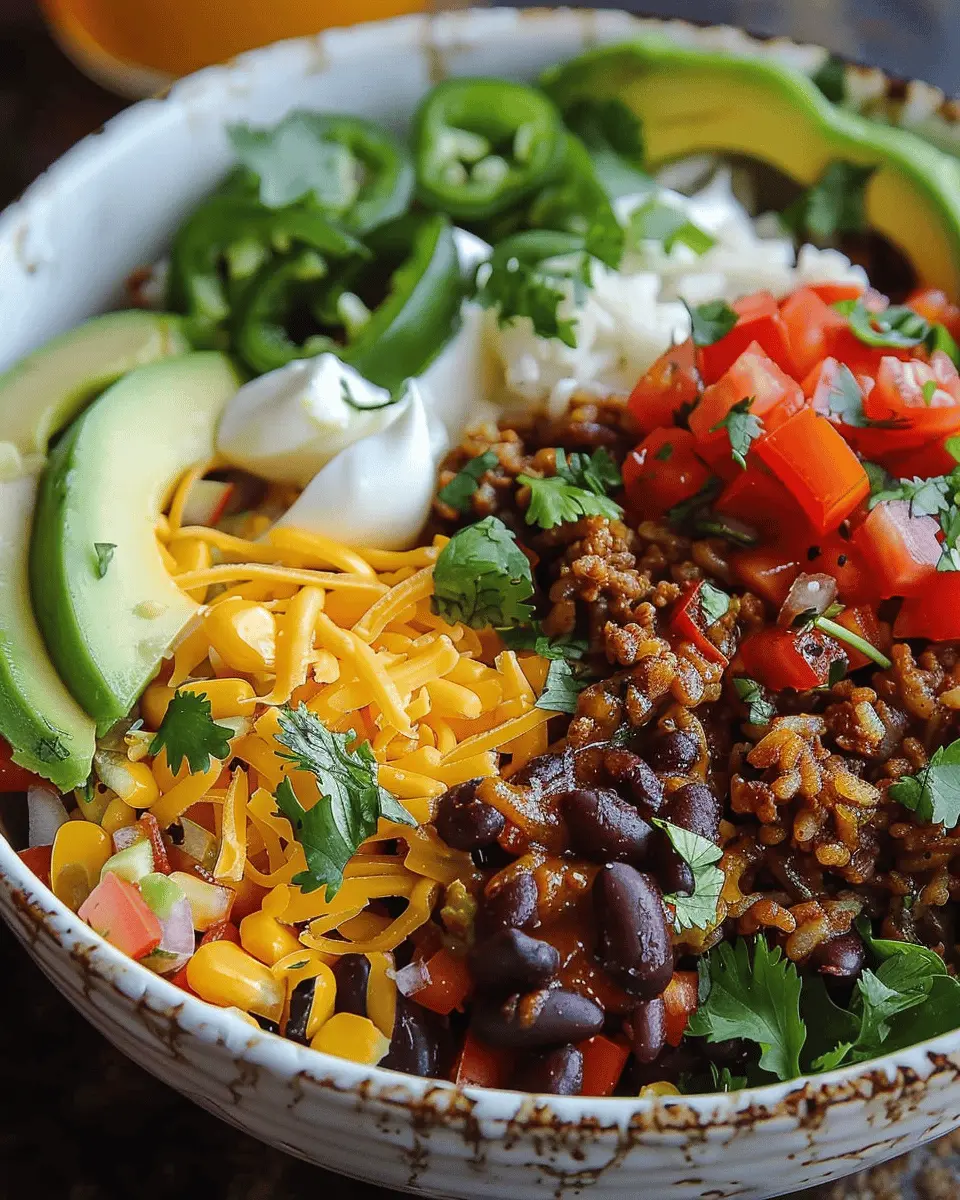 Taco Rice Bowl: Master the Flavor with Turkey Bacon Tonight