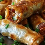 Bacon Jalapeño Popper Eggrolls Recipe