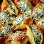 Spinach and Ricotta Stuffed Shells Recipe