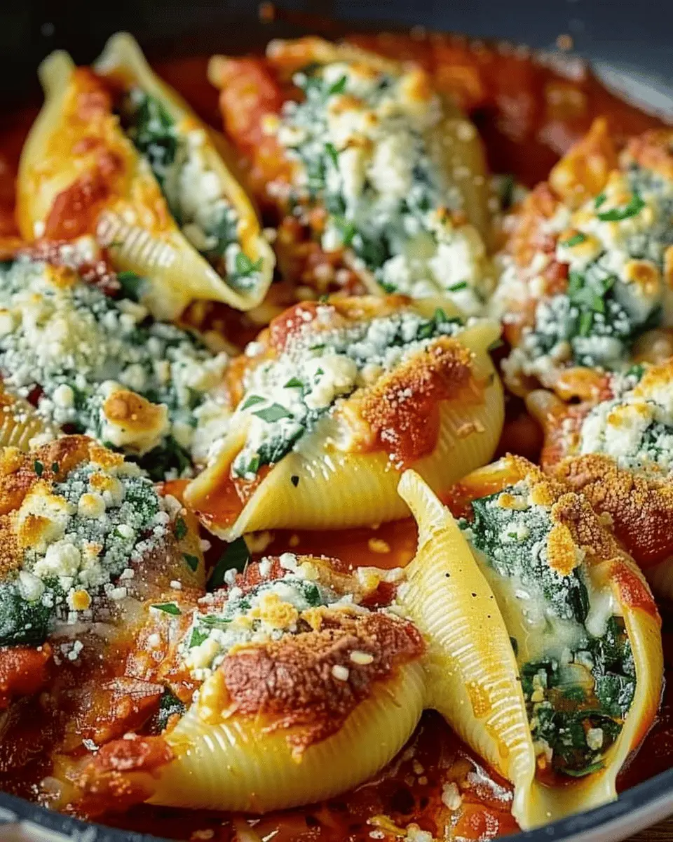 Spinach and Ricotta Stuffed Shells: A Deliciously Easy Recipe