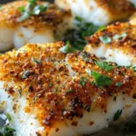 Garlic Parmesan Crusted Halibut: 15-Minute Baked Perfection