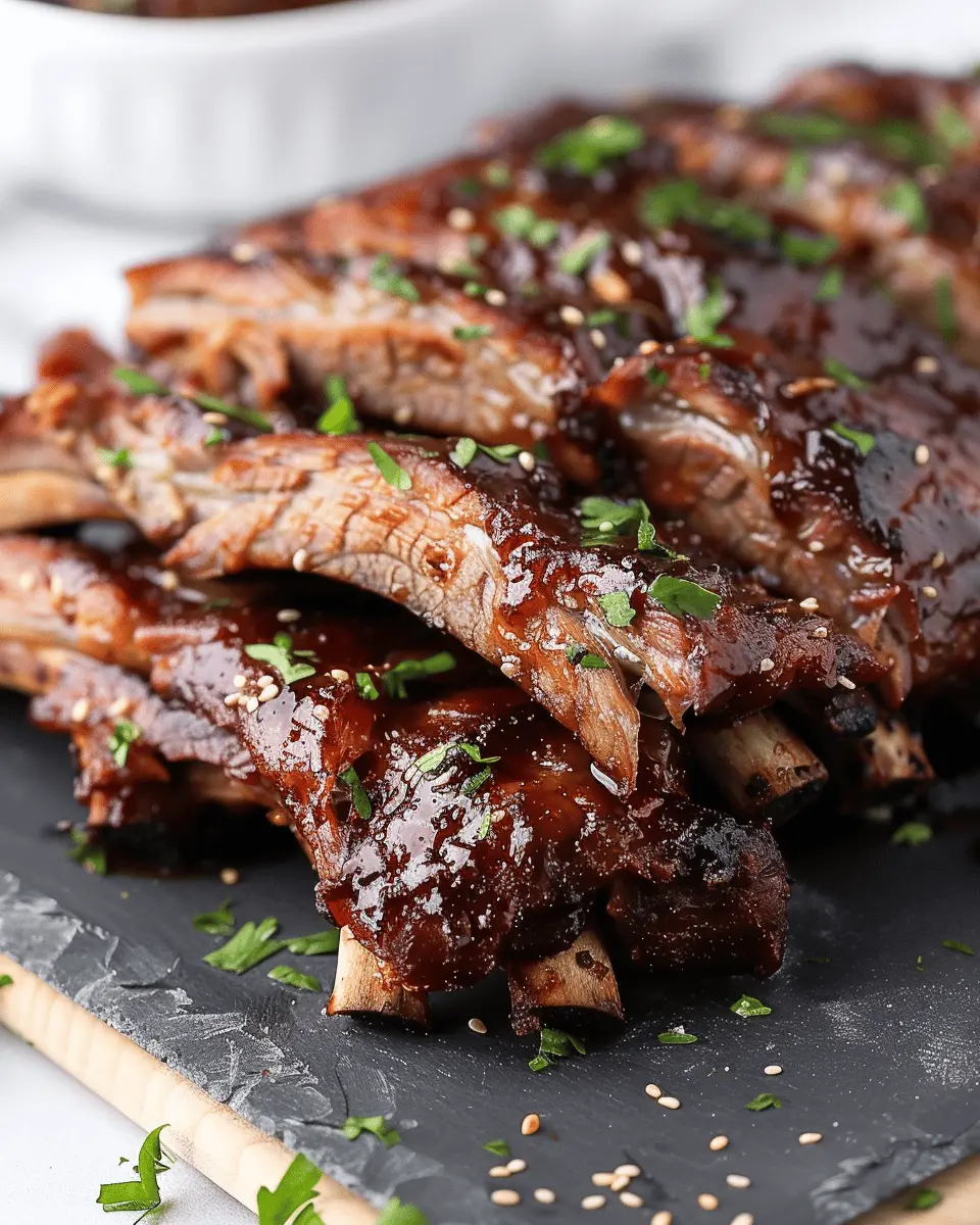 Dump and Go Crockpot Honey Garlic Soy Spareribs for Effortless Flavor