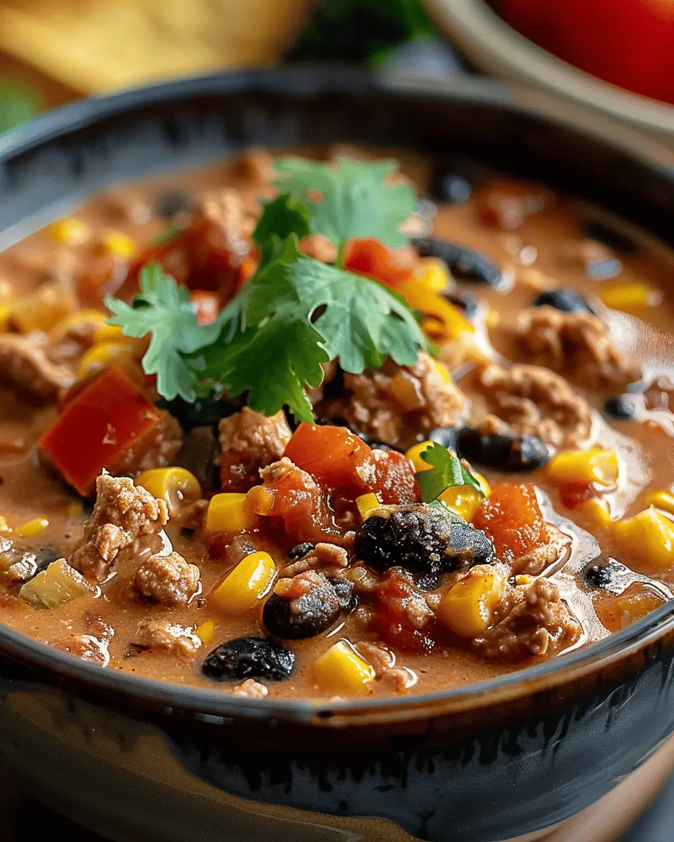High Protein Creamy Taco Soup: A Healthy and Delicious Twist