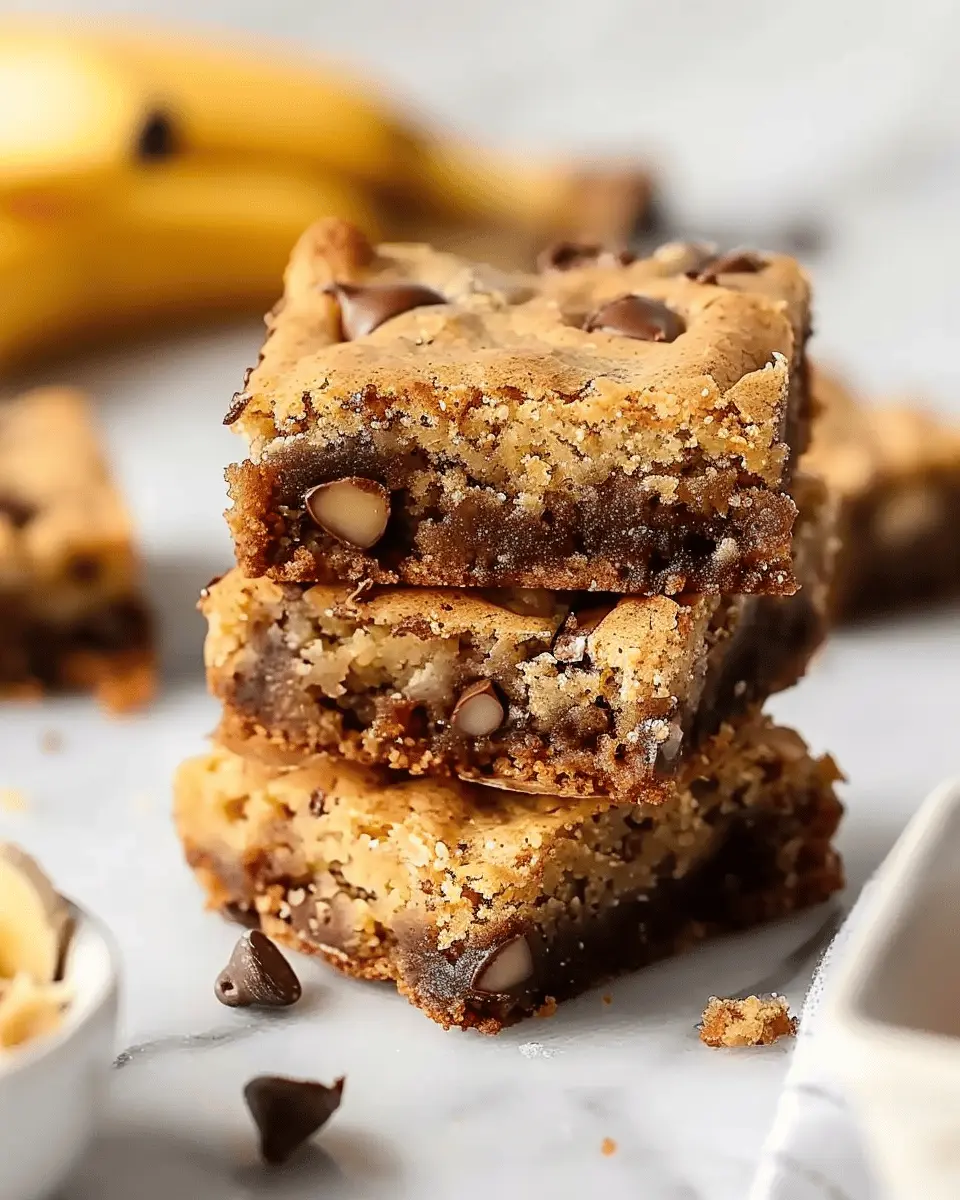 Moist Banana Bread Blondies: The Best Indulgent Treat You’ll Love