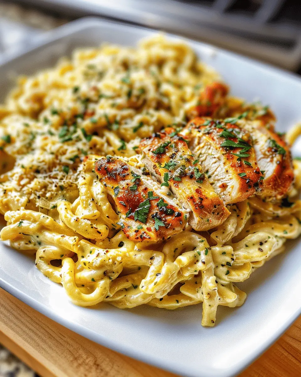 Creamy Garlic Parmesan Chicken Pasta – Easy 30-Minute Delight