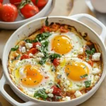 Baked Feta Eggs Recipe