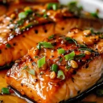 Easy Crispy Honey Garlic Glazed Salmon Recipe