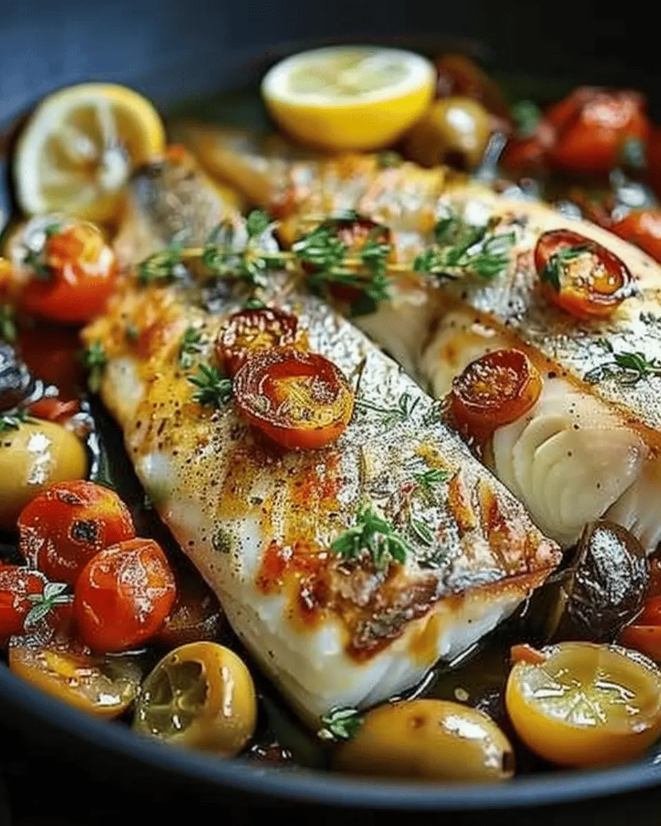 Mediterranean Baked Fish: Easy, Flavorful, and Healthy Delight