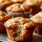 Soft & Fluffy Banana Muffins
