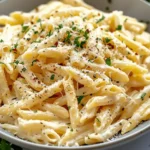 One Pot Creamy Garlic Pasta (Just 20 Minutes!)