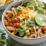 Slow Cooker Chicken Burrito Bowl