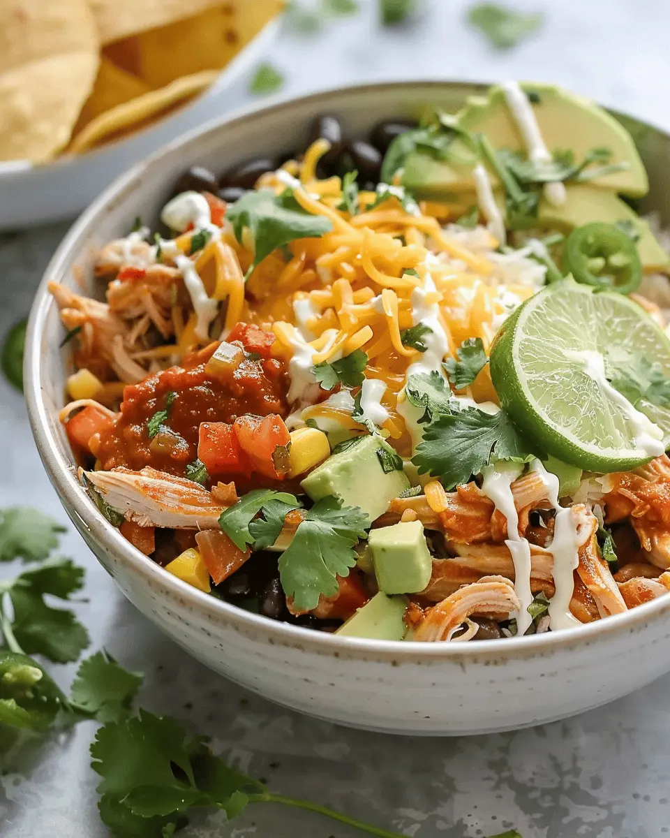 Slow Cooker Chicken Burrito Bowl: Easy, Flavorful Family Dinner