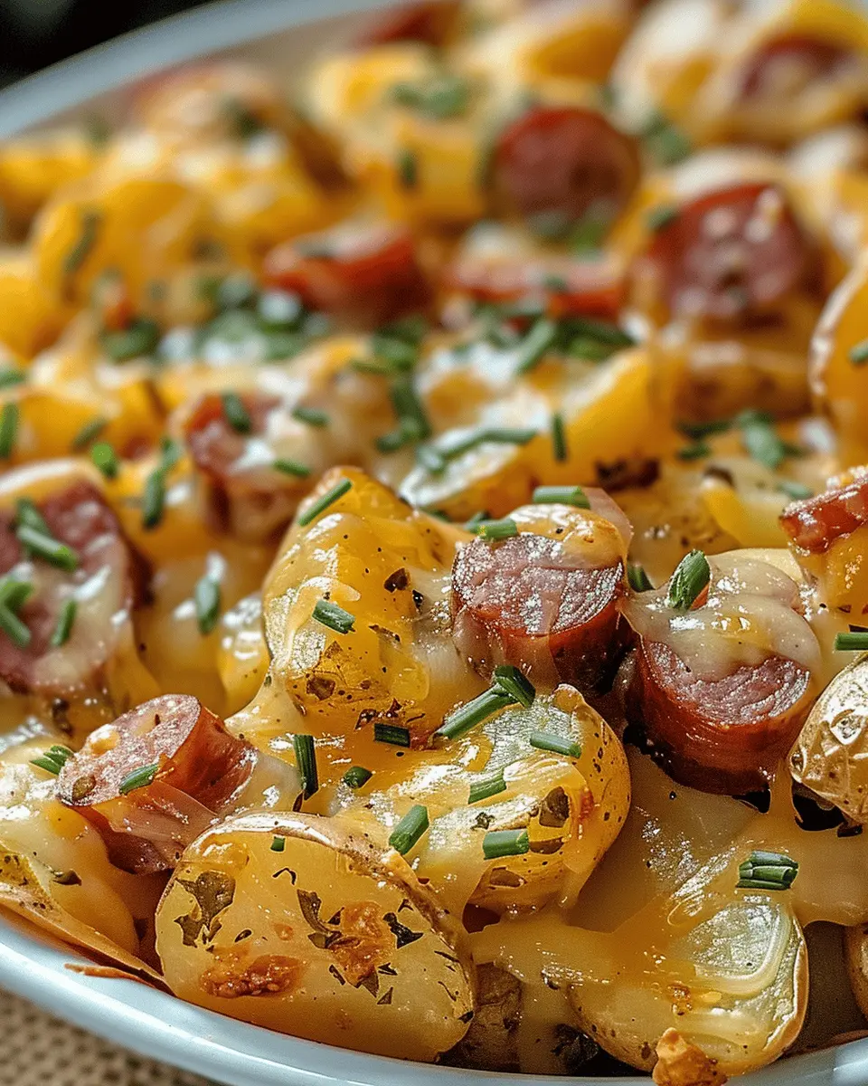 Cheesy Ranch Potatoes and Smoked Sausage: The Best Comfort Dish