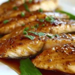 Honey Ginger Glazed Tilapia