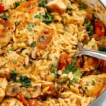 Marry Me Chicken Orzo {One Pot Recipe}