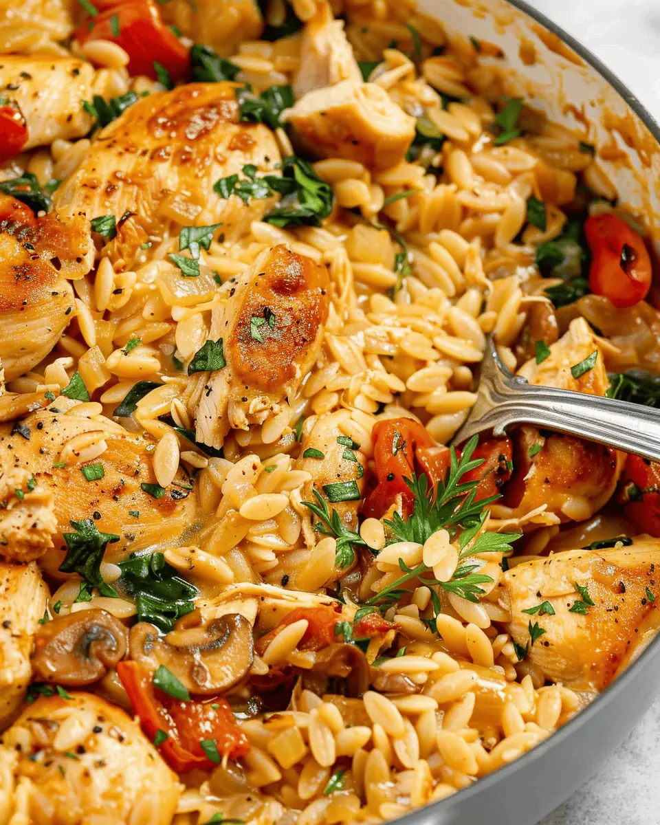 Marry Me Chicken Orzo: Easy One Pot Recipe for Delicious Comfort