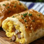 Sausage Egg Breakfast Roll-Ups – Quick & Easy Morning Treat!