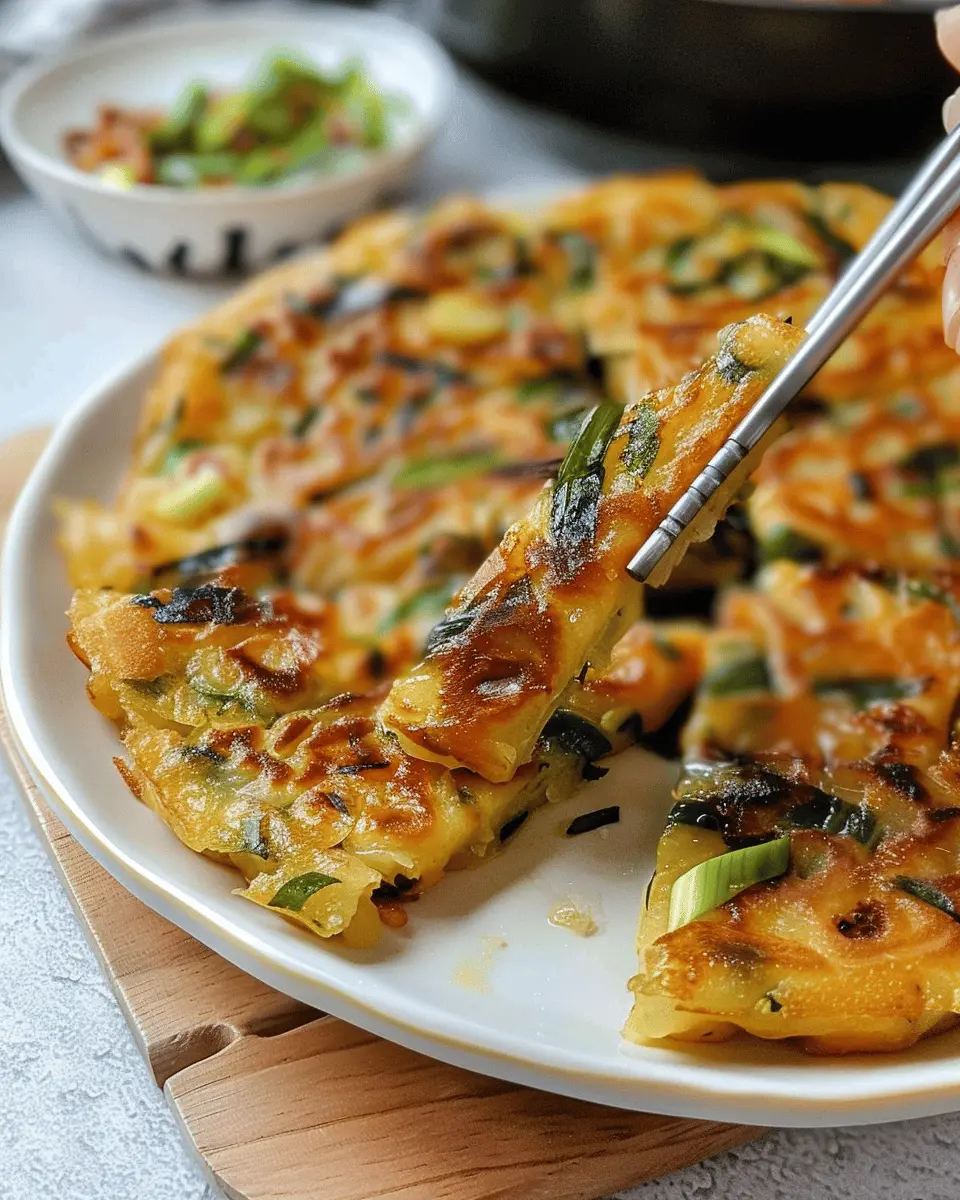 Pajeon Recipe: The Best Korean Scallion Pancake You’ll Love