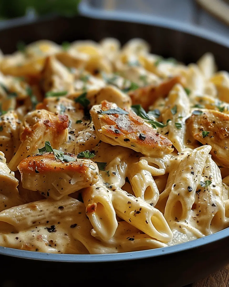 Creamy Cajun Chicken Pasta: Indulgent Turkey Bacon Delight