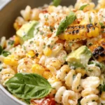 Creamy Street Corn Pasta Salad