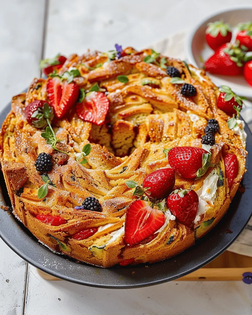 Breakfast Veggie Crinkle Cake: Easy & Delightful Comfort Food